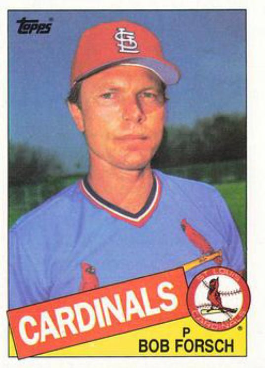 1985 Topps: Bob Forsch #631 - St. Louis Cardinals - Baseball Singles