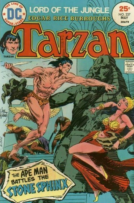 Edgar Rice Burroughs' Tarzan #237 (1975) FN+ 6.5  - Comic