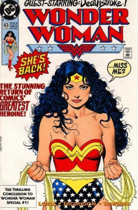 Wonder Woman #63 Direct Edition (1992) NM 9  - Comic