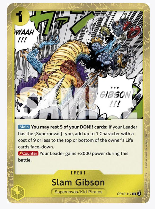 Slam Gibson OP12-117 - Legacy of the Master NM