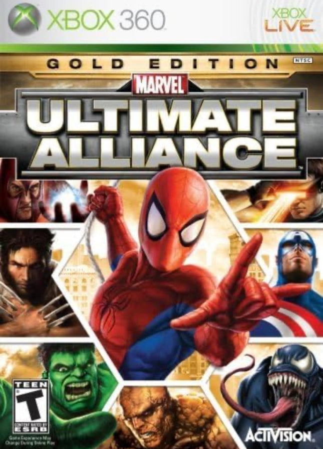Marvel Ultimate Alliance Gold Edition - Disc Only - Xbox 360