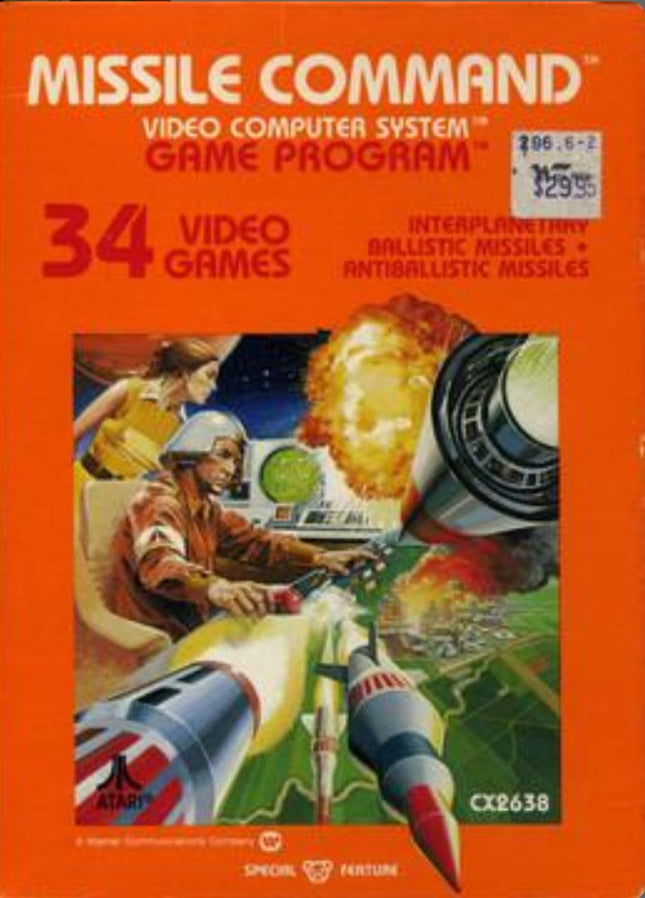 Missle Command - Cart Only - Atari 2600