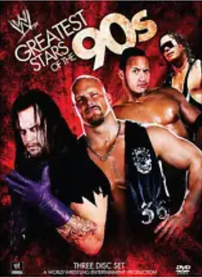 WWE: Greatest Stars of the 90s (2009 3-Disc Set) - Used