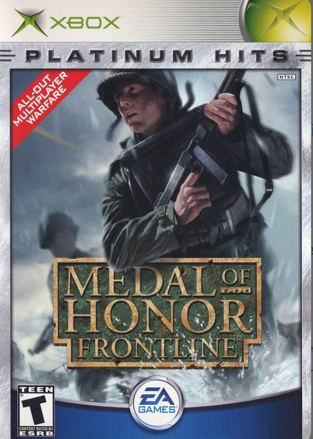Medal Of Honor Frontline (Platinum Hits) - Complete In Box - Xbox