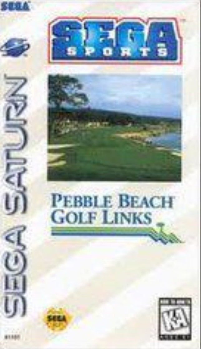 Sega Sports Pebble Beach Golf Links - Complete In Box - Sega Saturn