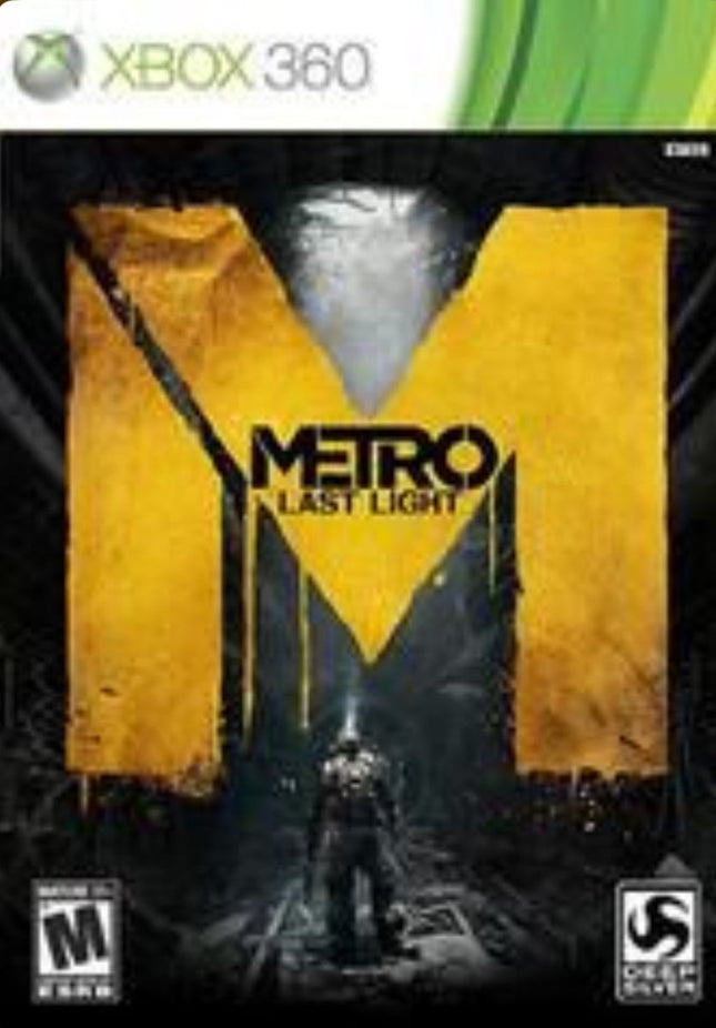 Metro: Last Light - Complete In Box - Xbox 360