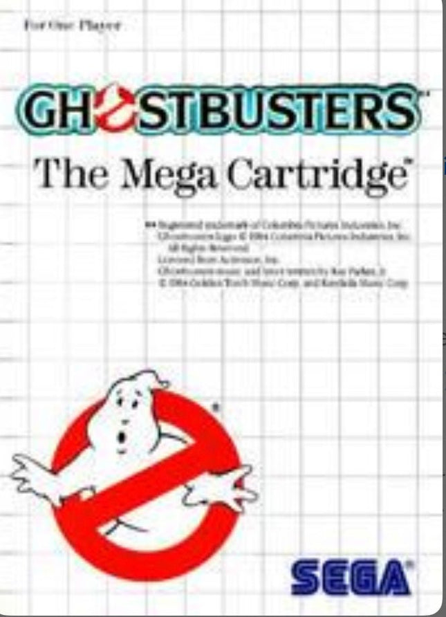 Ghostbusters - Complete In Box - Sega Master System