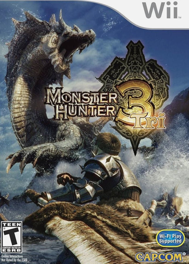 Monster Hunter Tri - Complete In Box - Nintendo Wii