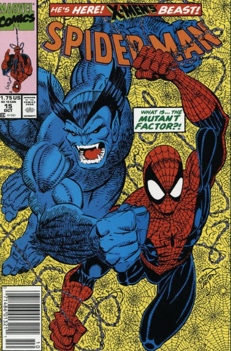 Spider-Man #15 Newsstand Edition (1991) NM 9.4  - Comic