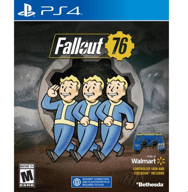 Fallout 76 (Walmart Steelbook Edition ) - Complete In Box - PlayStation 4