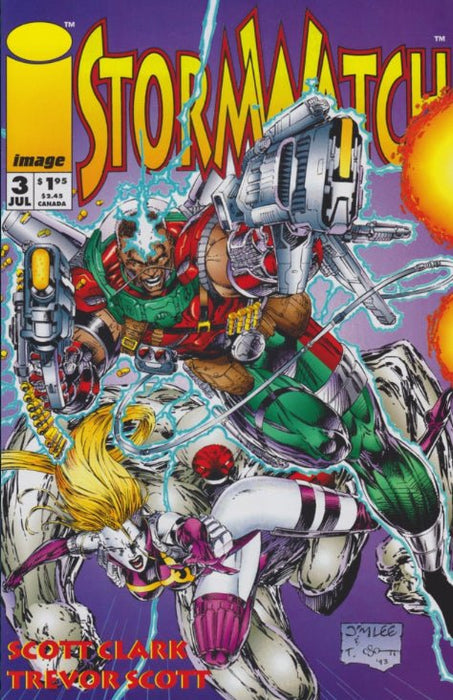 Stormwatch #3 (1993) VF+ 8.5  - Comic