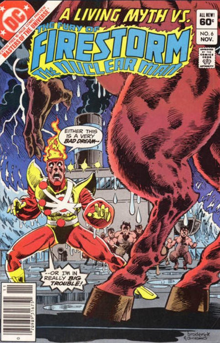 The Fury of Firestorm #6 Newsstand Edition (1982) VF- 7.5  - Comic