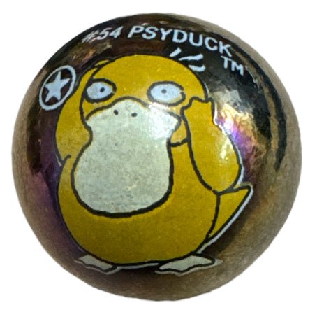 Pokemon Psyduck #54 (1ST Edition) Marble