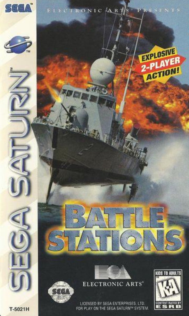 Battle Stations - Complete In Box - Sega Saturn