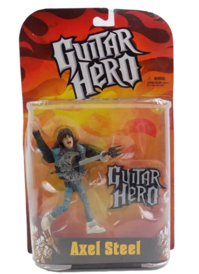 Guitar Hero Axel Steel Action Figure - New - Toys