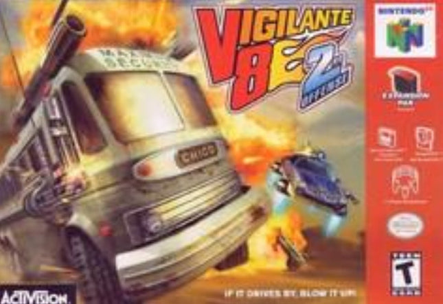 Vigilante 8 2nd Offense - Cart Only - Nintendo 64