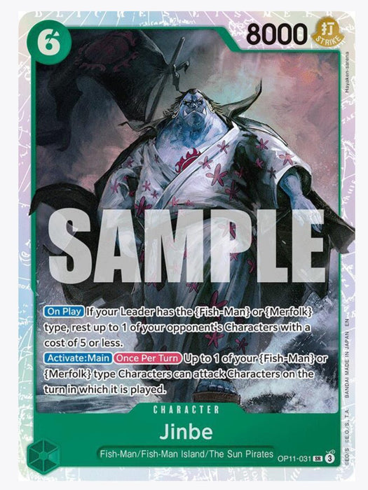 Jinbe OP11-031 - A Fist of Divine Speed NM