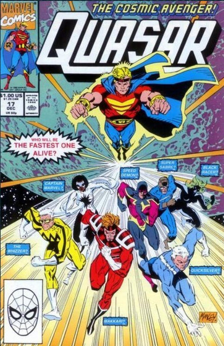 Quasar #17 (1990) FN+ 6.5  - Comic