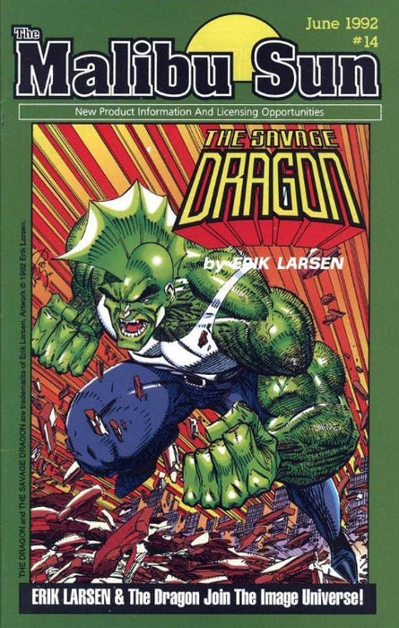 The Malibu Sun #14 (1992) FN 7  - Comic