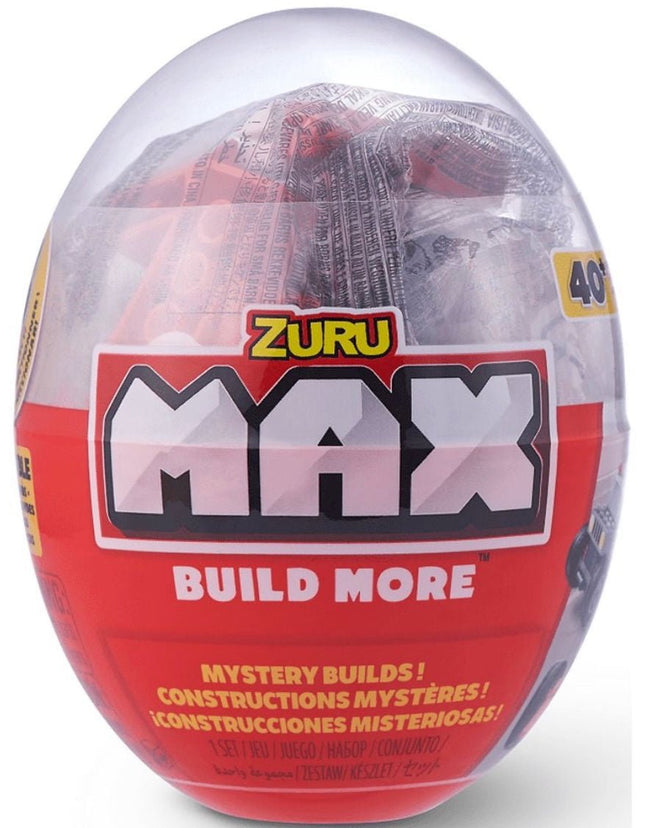 ZURU MAX Build More Mystery Egg Capsule - New - Toys