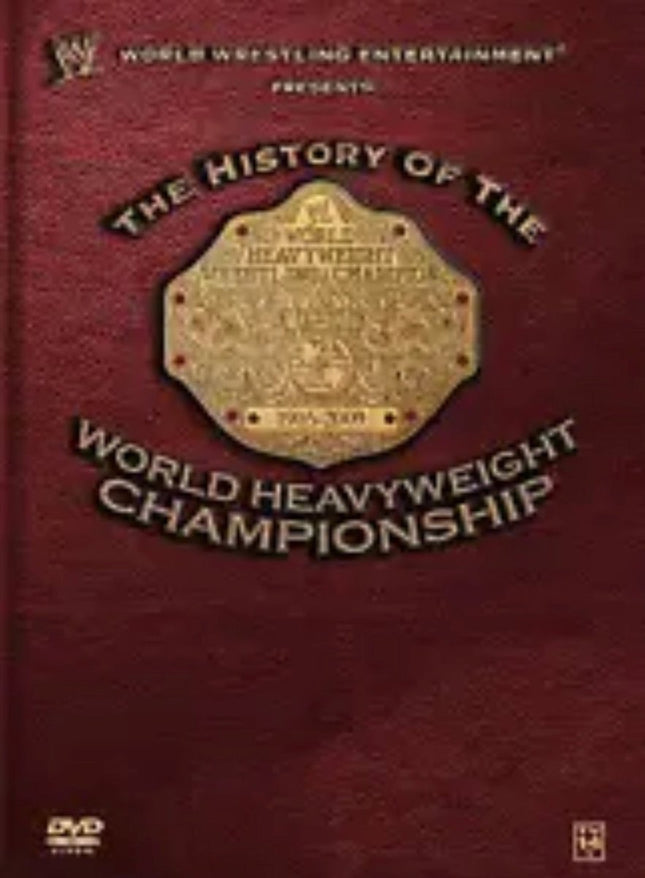WWE The History of the World Heavyweight Championship (2009 3-Disc Set) - Used