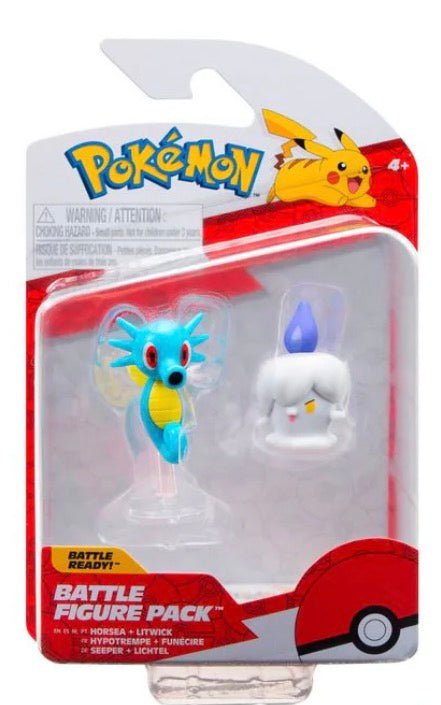 Pokémon Battle Figure Pack Horsea And Litwick (2022) (New)
