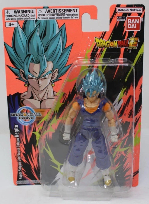 Dragon Ball Super Super Saiyan God Super Saiyan Vegito Dragon Ball Evolve - 5" - New