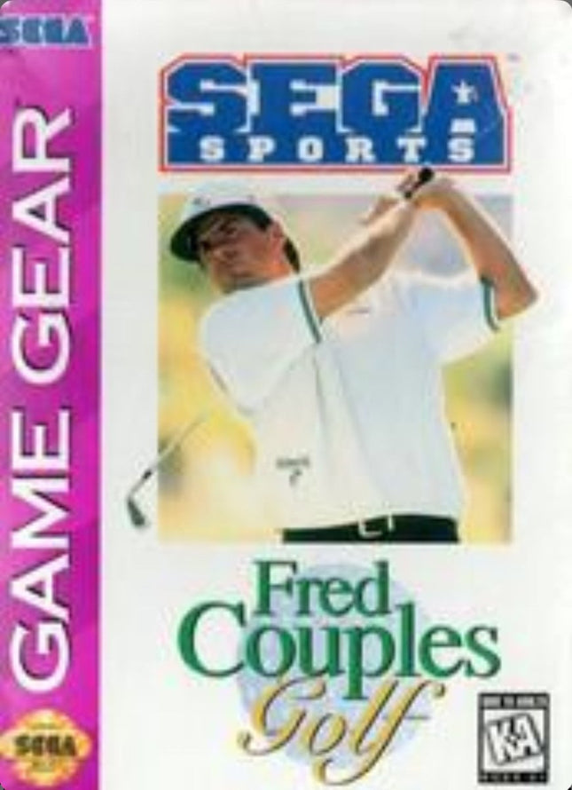 Fred Couples Golf - Complete In Box  - Sega Game Gear