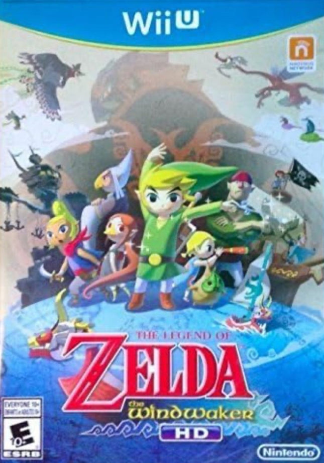Zelda Wind Waker HD - Complete In Box - Wii U