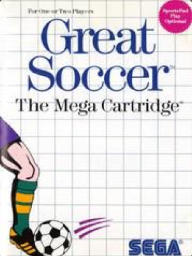 Great Soccer - Cary Only - Sega Master System