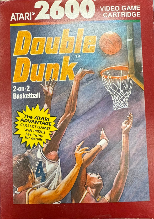 Double Dunk - Complete In Box- Atari 2600