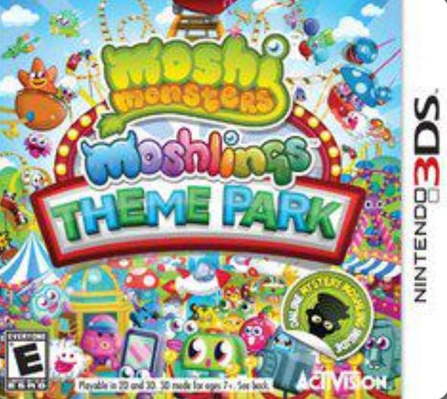 Moshi Monster: Moshlings Theme Park - Complete In Box - Nintendo 3DS