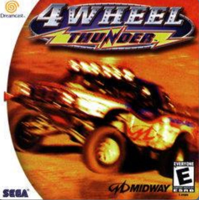 4 Wheel Thunker - Complete In Box - Sega Dreamcast