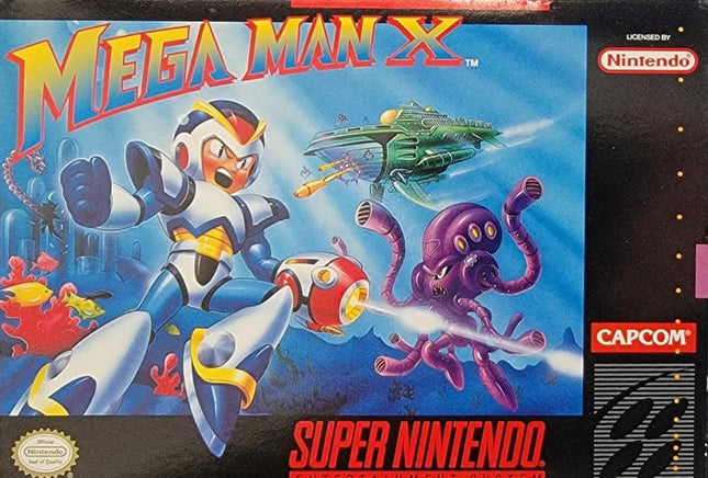 Mega Man X - Complete In Box - Super Nintendo