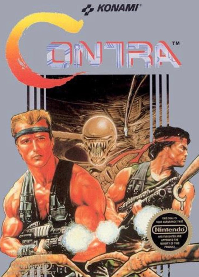 Contra - Cart Only - NES