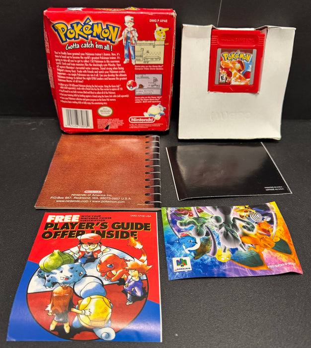 Pokemon Red - (CIB) (GameBoy)