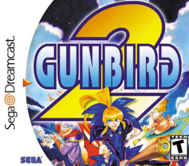 GunBird 2 - Complete In Box - Sega Dreamcast