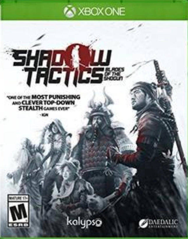 Shadow Tactics Blades Of The Shogun - Complete In Box - Xbox One