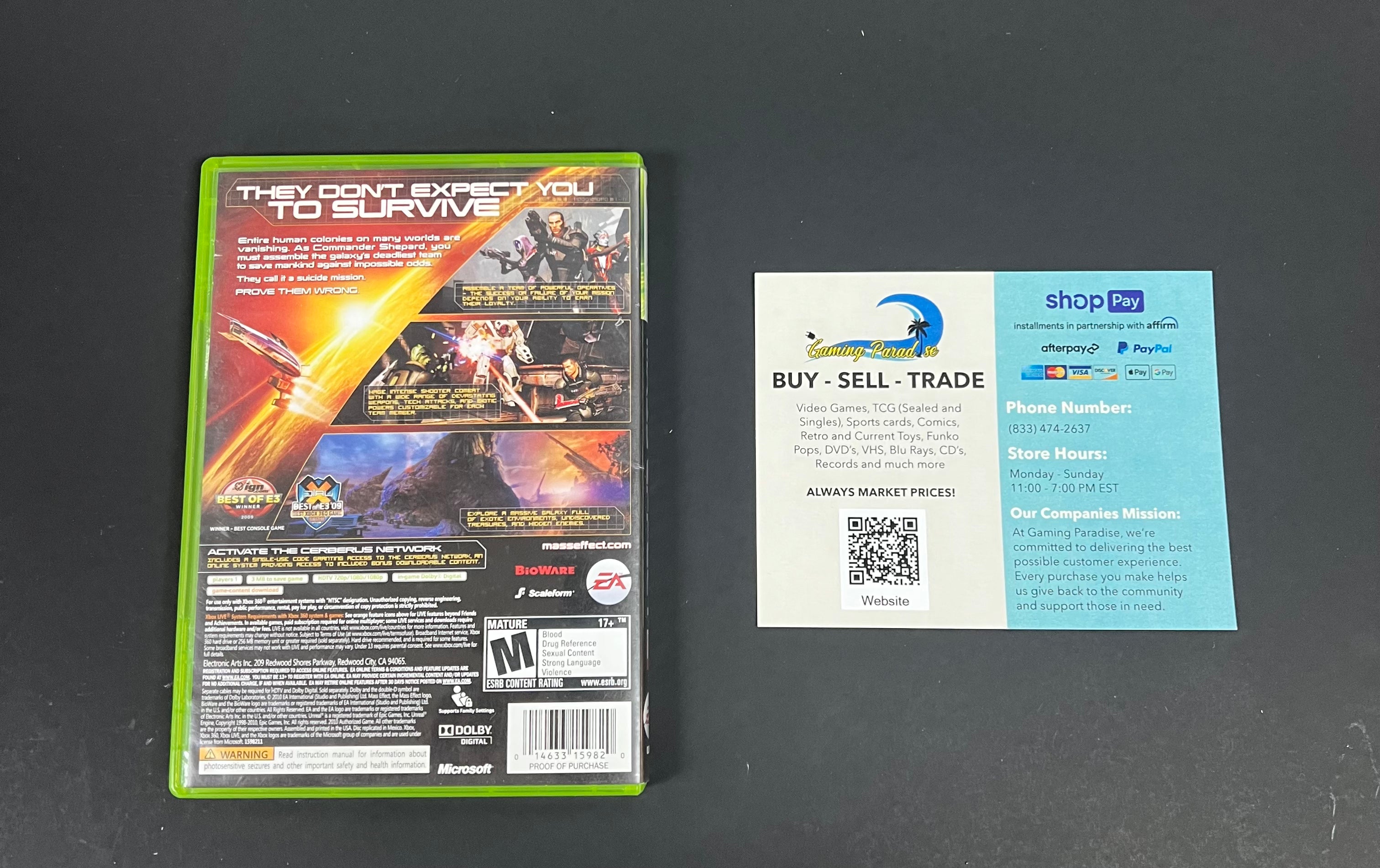 Mass Effect 2 Xbox 360 CL 10