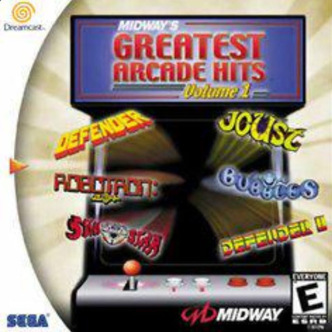 Midway’s Greatest Arcade Hits Volume I - Complete In Box - Sega Dreamcast