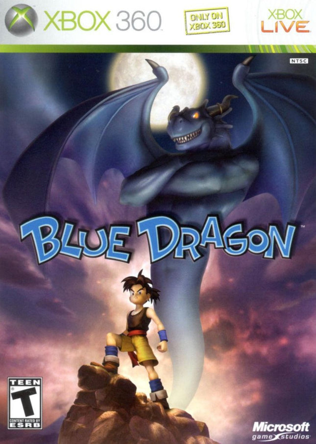Blue Dragon - Box And Disc - Xbox 360