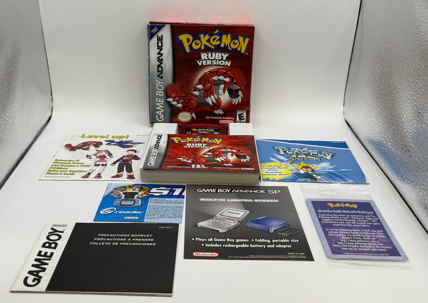 Pokemon Ruby Version (Sealed E-Reader Card) CL01 (CIB) Game Boy Advance