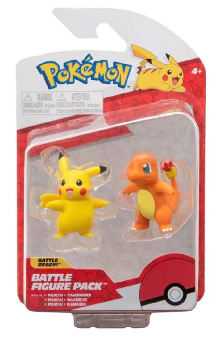 Pokémon Battle Figure Pack Pikachu And Charmander (2022) (New)