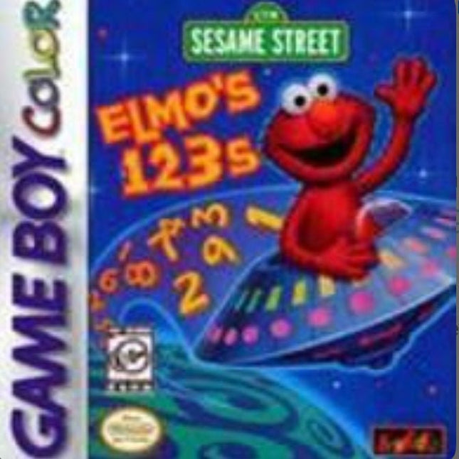 Sesame Street elmo’s 123s - Cart Only - Gameboy Color
