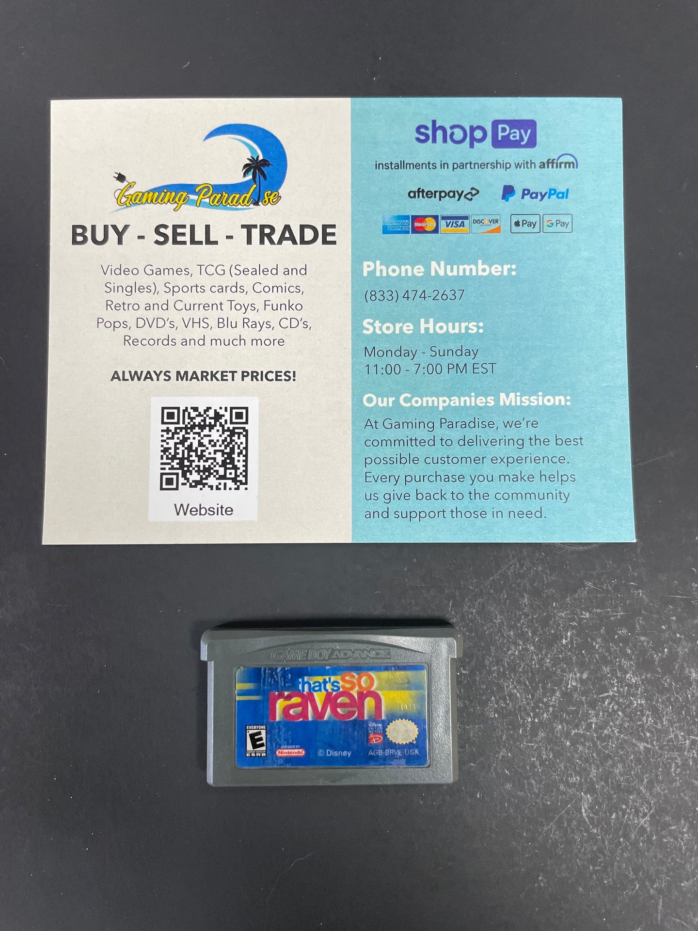 That’s So Raven GameBoy Advance CL 01