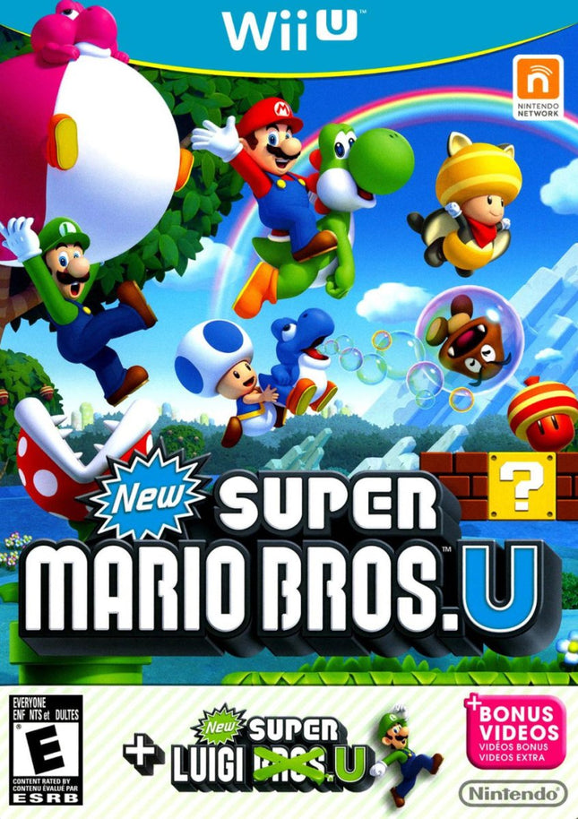 New Super Mario Bros. U + New Super Luigi U - Disc Only - Wii U