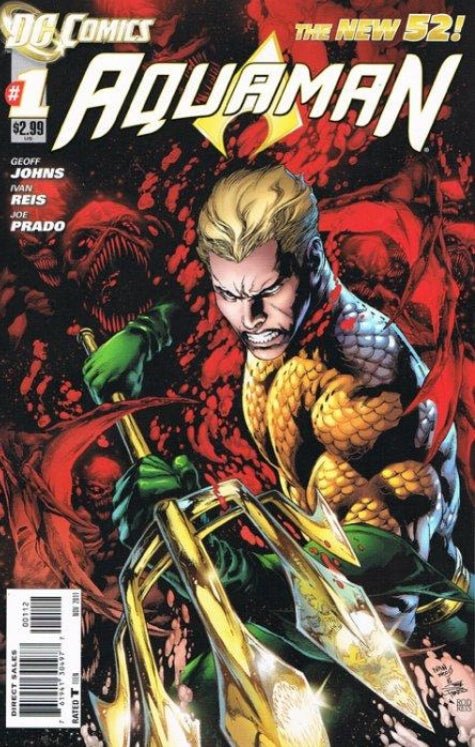 Aquaman #1 Second Print Cover (2011) - Comics