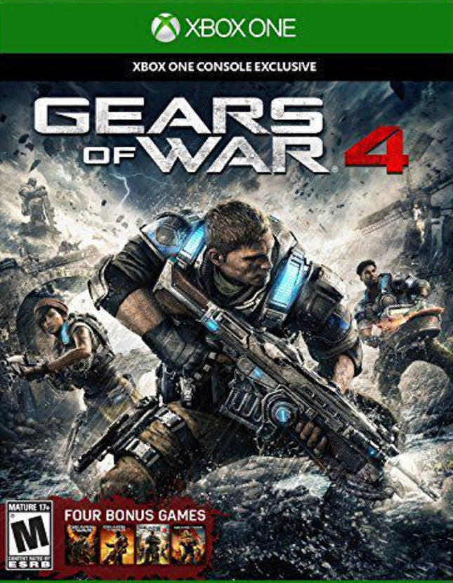 Gears Of War 4 - Complete In Box - Xbox One