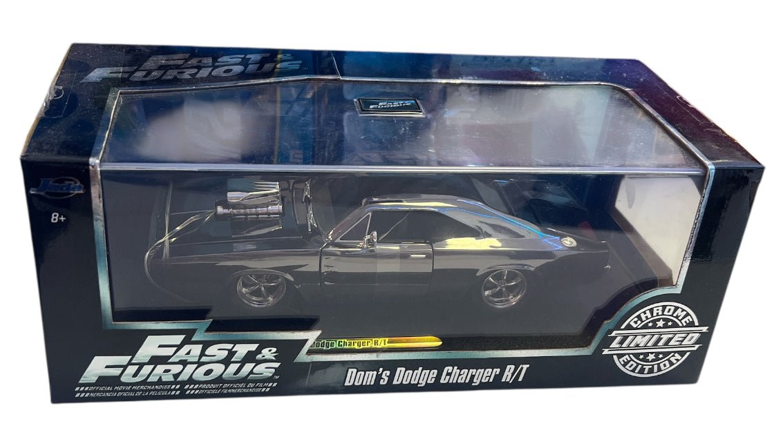 Fast & Furious Dom’s Dodge Charger R/T Chrome Limited Edition - New