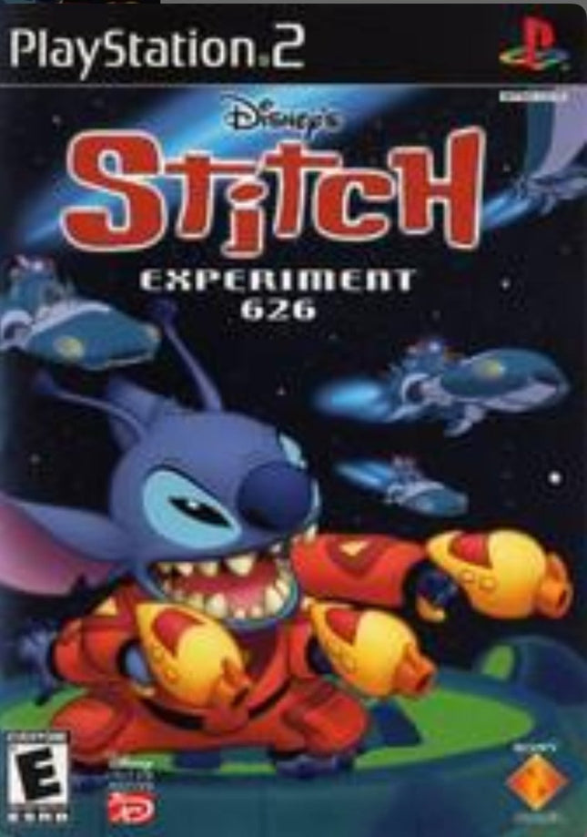 Stitch Experiment  626 - Box And Disc Only - PlayStation 2